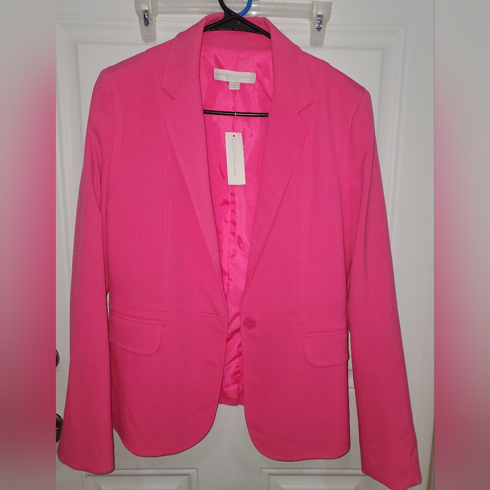 New York and Company Pink Jacket